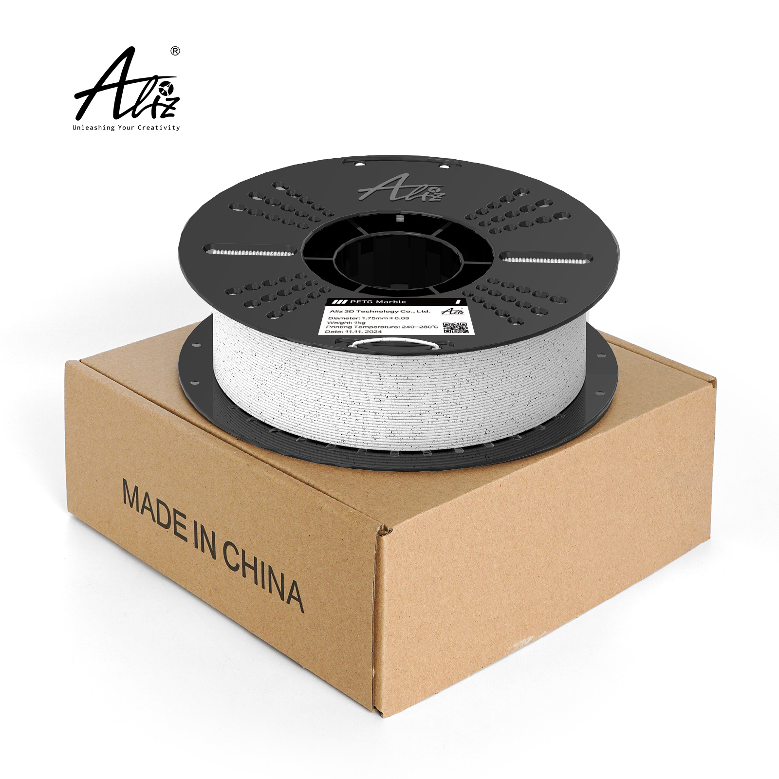 PETG Marble 3D Printer Filament