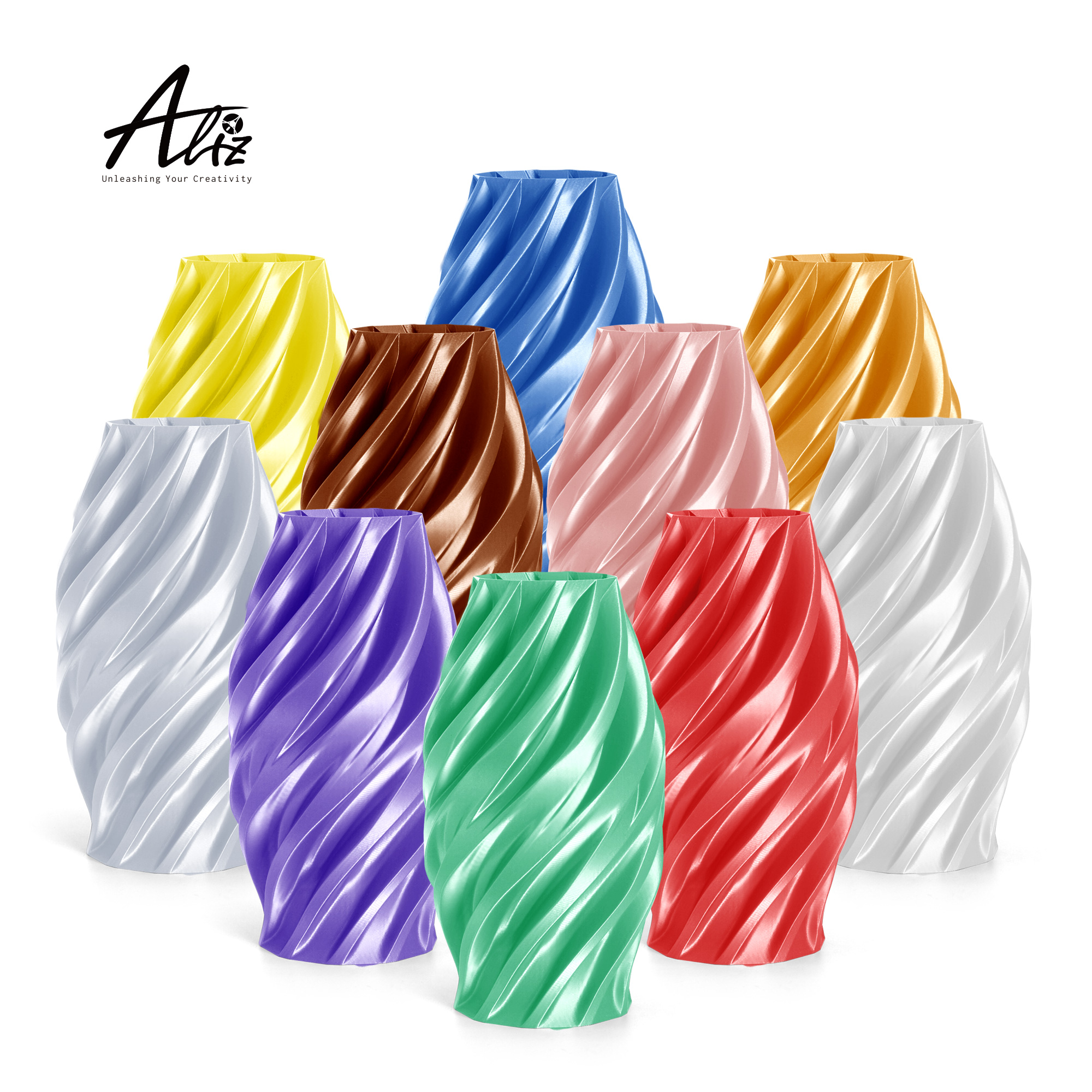 PLA Silk 3D Printer Filament